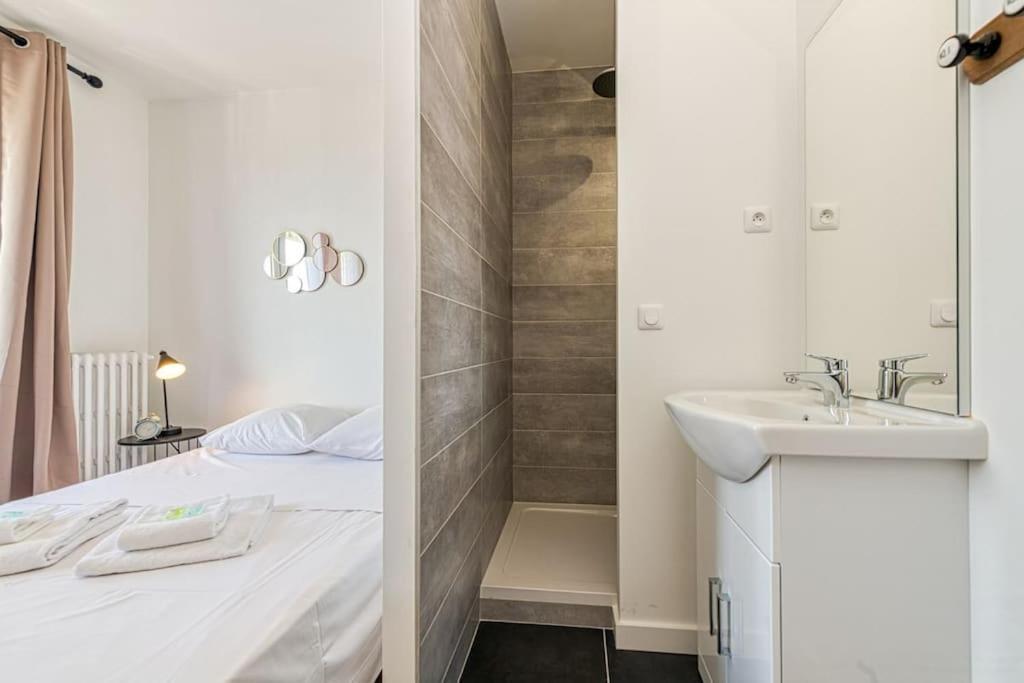Haut Standing, 4 Ch Dont 2 Sdb Prive, Clim, Fibre Grenoble Exterior foto