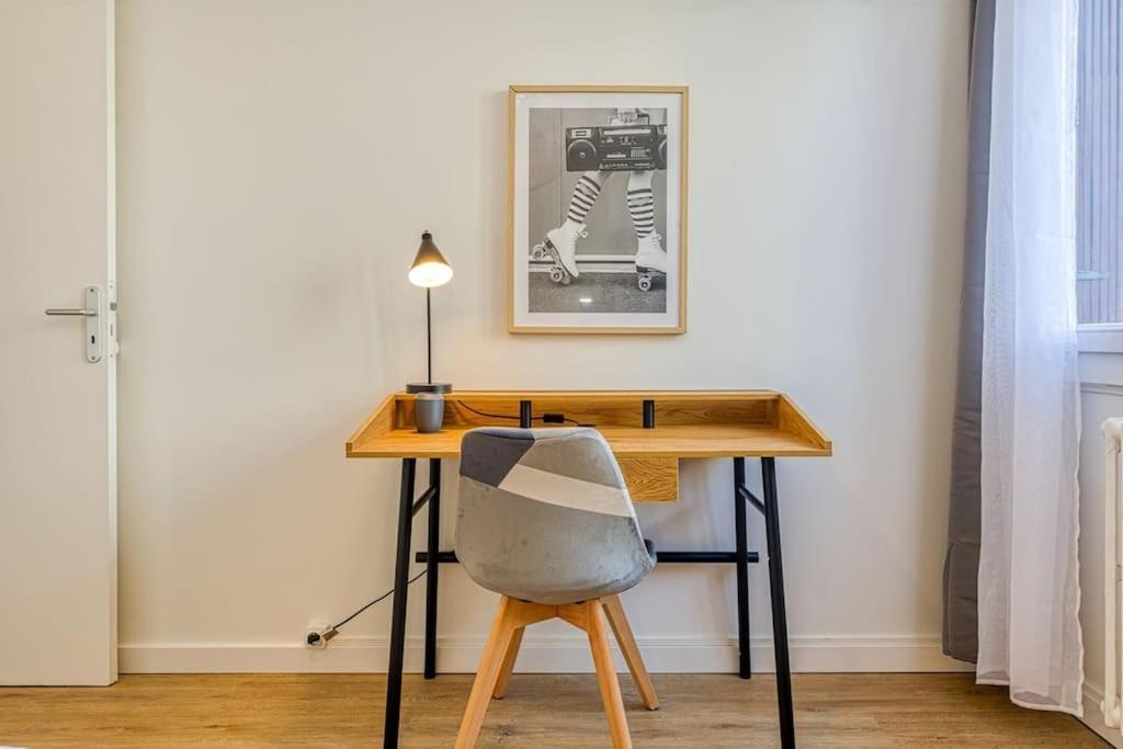 Haut Standing, 4 Ch Dont 2 Sdb Prive, Clim, Fibre Grenoble Exterior foto